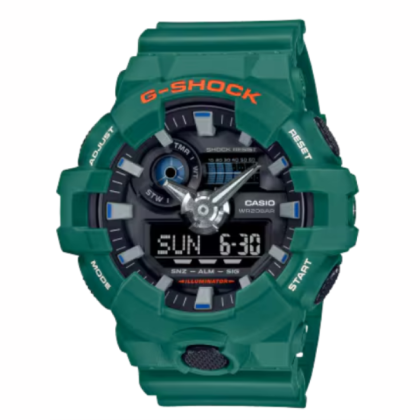 Casio G-Shock Skater Flavour Series GA-700SC-3A Green Resin Band Men Sports Watch